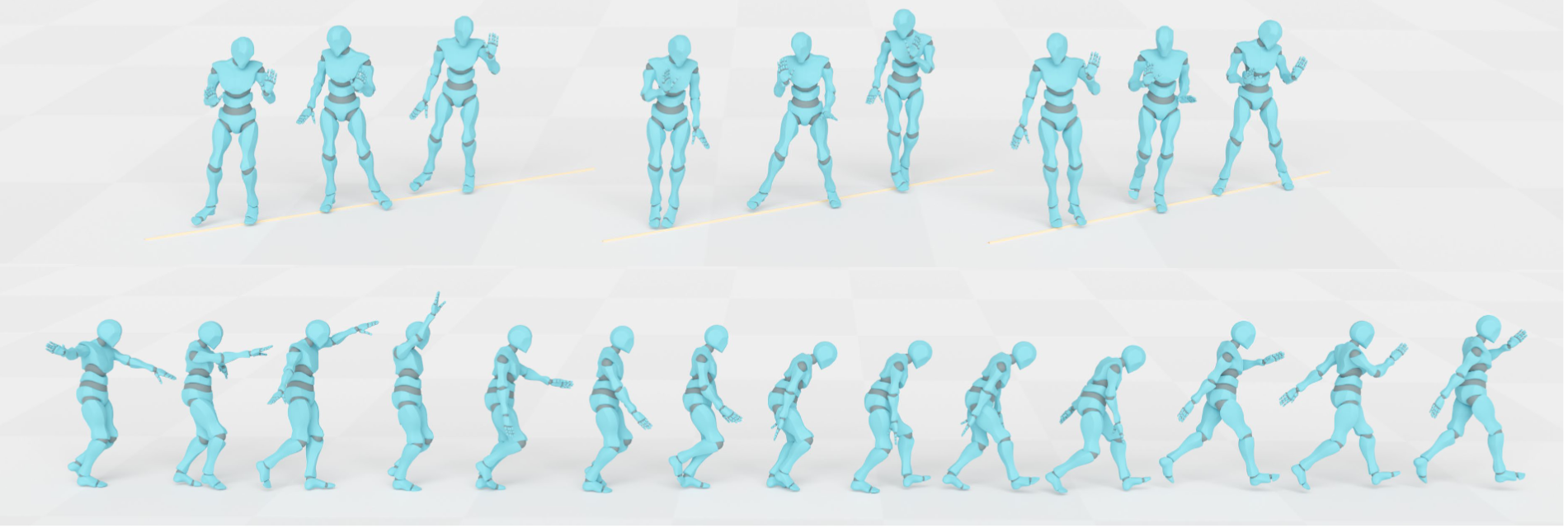 Taming Diffusion Probabilistic Models for Character Control