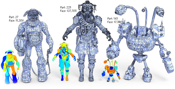 MeshMosaic: Scaling Artist Mesh Generation via Local-to-Global Assembly