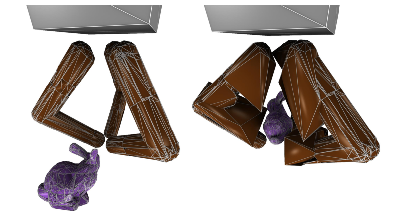SDRS: Shape-Differentiable Robot Simulator